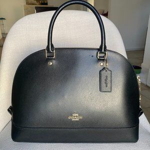 Coach Large Sierra Satchel Leather Handbag